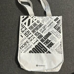 Lululemon Shopping Tote Bag